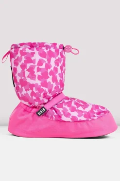Adult Confetti Hearts Print Warm Up Booties-Bloch Flash Sale
