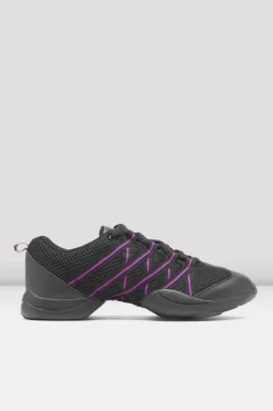 Adult Criss Cross Split Sole Dance Sneakers-Bloch Hot