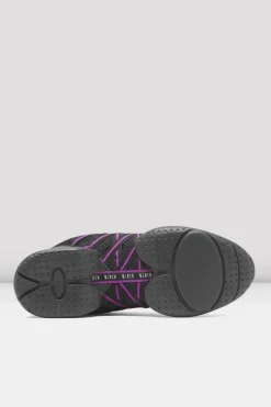 Adult Criss Cross Split Sole Dance Sneakers-Bloch Hot