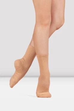 sox Crew Length Dance Sock-Bloch Fashion