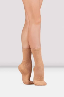 sox Crew Length Dance Sock-Bloch Fashion