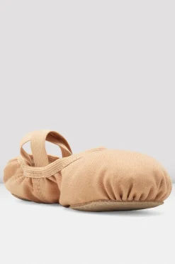 Childrens Performa Stretch Canvas Ballet Shoes-Bloch Online