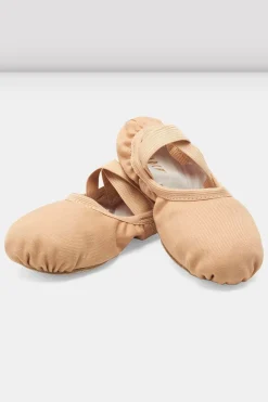 Childrens Performa Stretch Canvas Ballet Shoes-Bloch Online