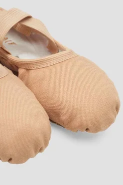 Childrens Performa Stretch Canvas Ballet Shoes-Bloch Online