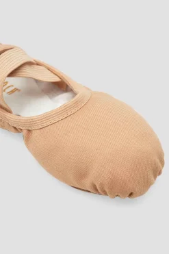 Childrens Performa Stretch Canvas Ballet Shoes-Bloch Online