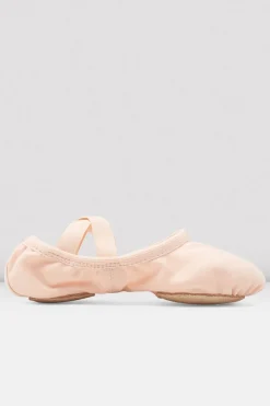 Childrens Performa Stretch Canvas Ballet Shoes-Bloch Online
