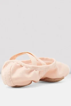 Childrens Performa Stretch Canvas Ballet Shoes-Bloch Online