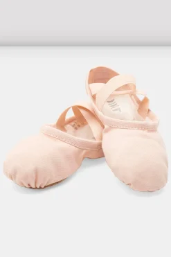 Childrens Performa Stretch Canvas Ballet Shoes-Bloch Online