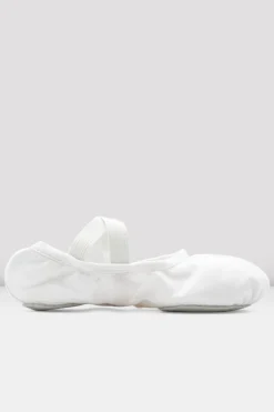 Childrens Performa Stretch Canvas Ballet Shoes-Bloch Store