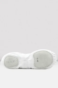 Childrens Performa Stretch Canvas Ballet Shoes-Bloch Store