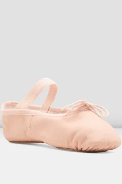 Girls Arise Leather Ballet Shoes-Bloch New