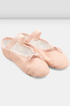 Girls Arise Leather Ballet Shoes-Bloch New