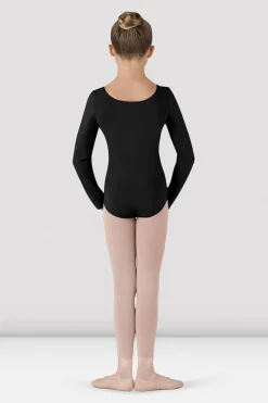 Girls Basic Long Sleeve Leotard-Bloch Fashion