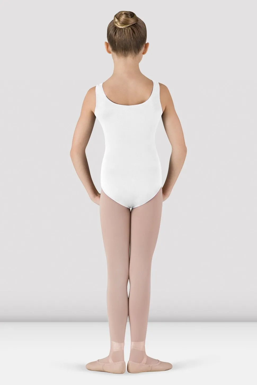 Girls Basic Round Neck Tank Leotard-Bloch Outlet