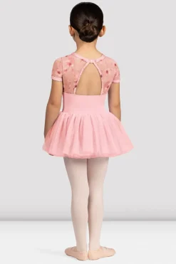Girls Belle Floral Cap Sleeve Tutu Dress-Bloch Best Sale