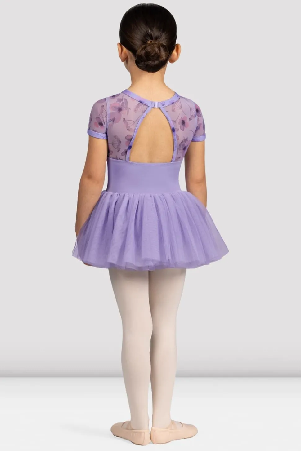 Girls Belle Floral Cap Sleeve Tutu Dress-Bloch Cheap