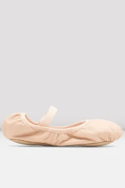 Girls Belle Leather Ballet Shoes-Bloch Cheap