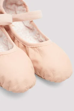 Girls Belle Leather Ballet Shoes-Bloch Cheap