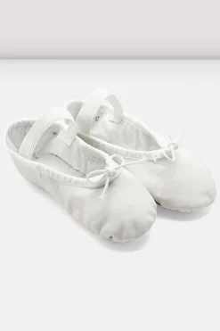 Girls Dansoft Leather Ballet Shoes-Bloch Clearance