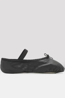 Girls Dansoft Leather Ballet Shoes-Bloch Best Sale