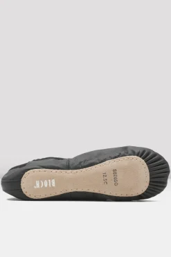 Girls Dansoft Leather Ballet Shoes-Bloch Best Sale