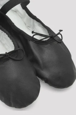 Girls Dansoft Leather Ballet Shoes-Bloch Best Sale