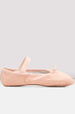 Girls Dansoft Leather Ballet Shoes-Bloch Cheap