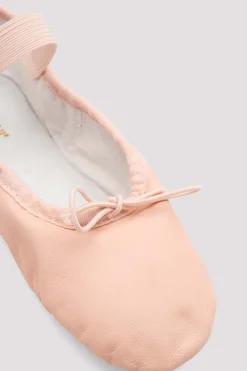 Girls Dansoft Leather Ballet Shoes-Bloch Cheap