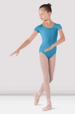 Girls Dujour Cap Sleeve Leotard-Bloch Sale