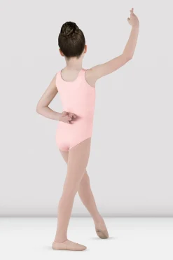 Girls Dynamic Tank Leotard-Bloch Cheap