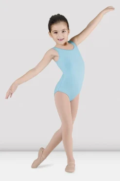 Girls Dynamic Tank Leotard-Bloch Cheap