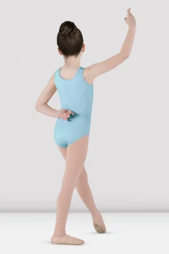 Girls Dynamic Tank Leotard-Bloch Cheap