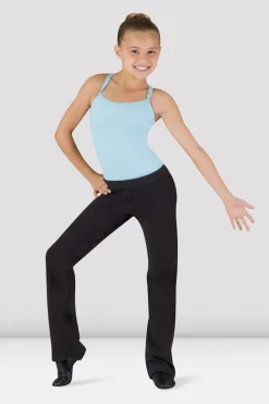 Girls Echappe Boot Leg Jazz Pant-Bloch Shop