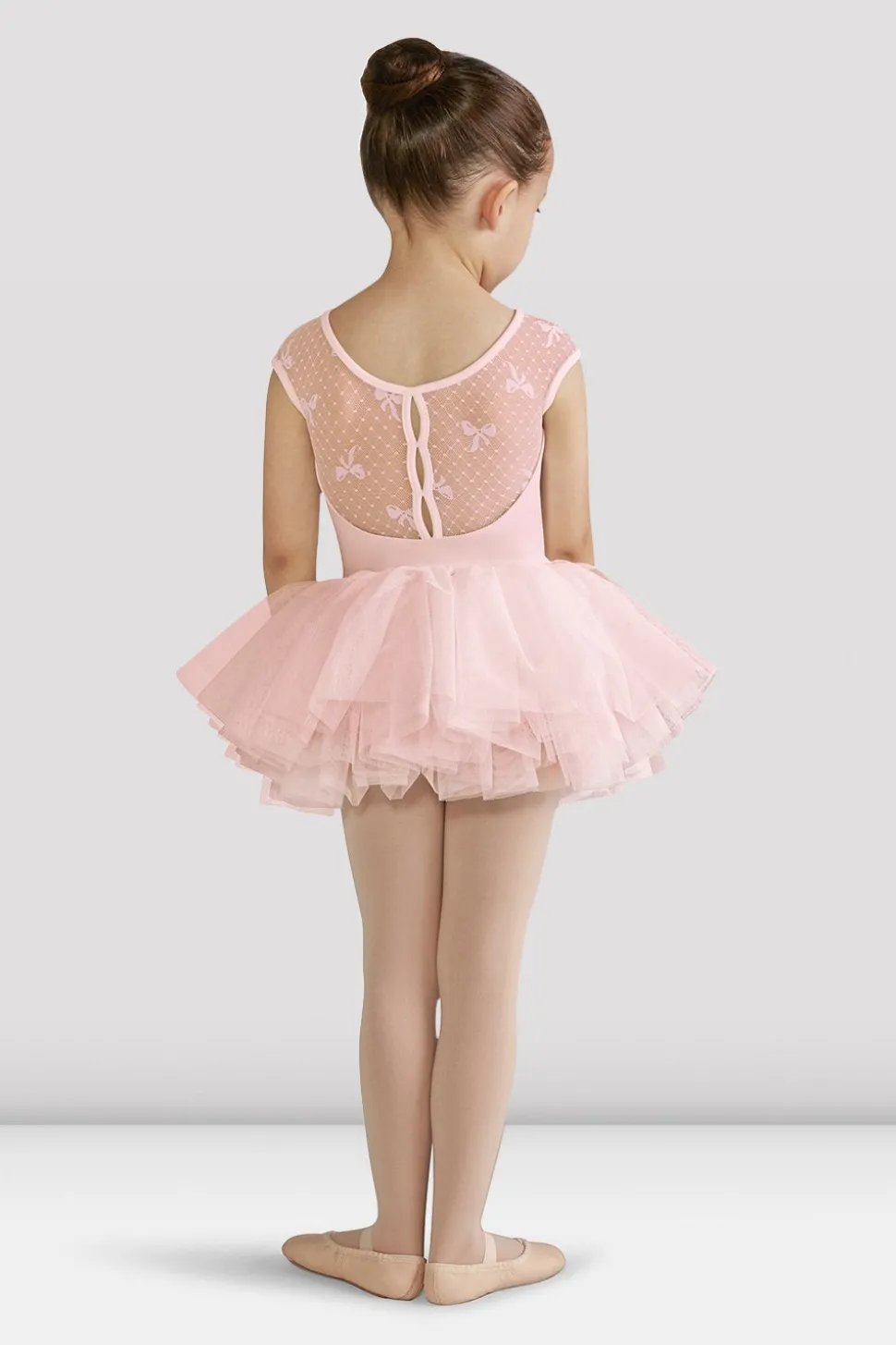 Girls Elenore Bow Mesh Tutu Leotard-Bloch Best