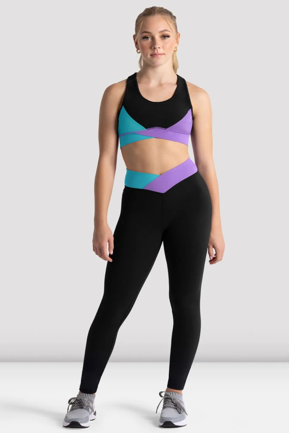Girls Freestyle Wrap Legging-Bloch Outlet