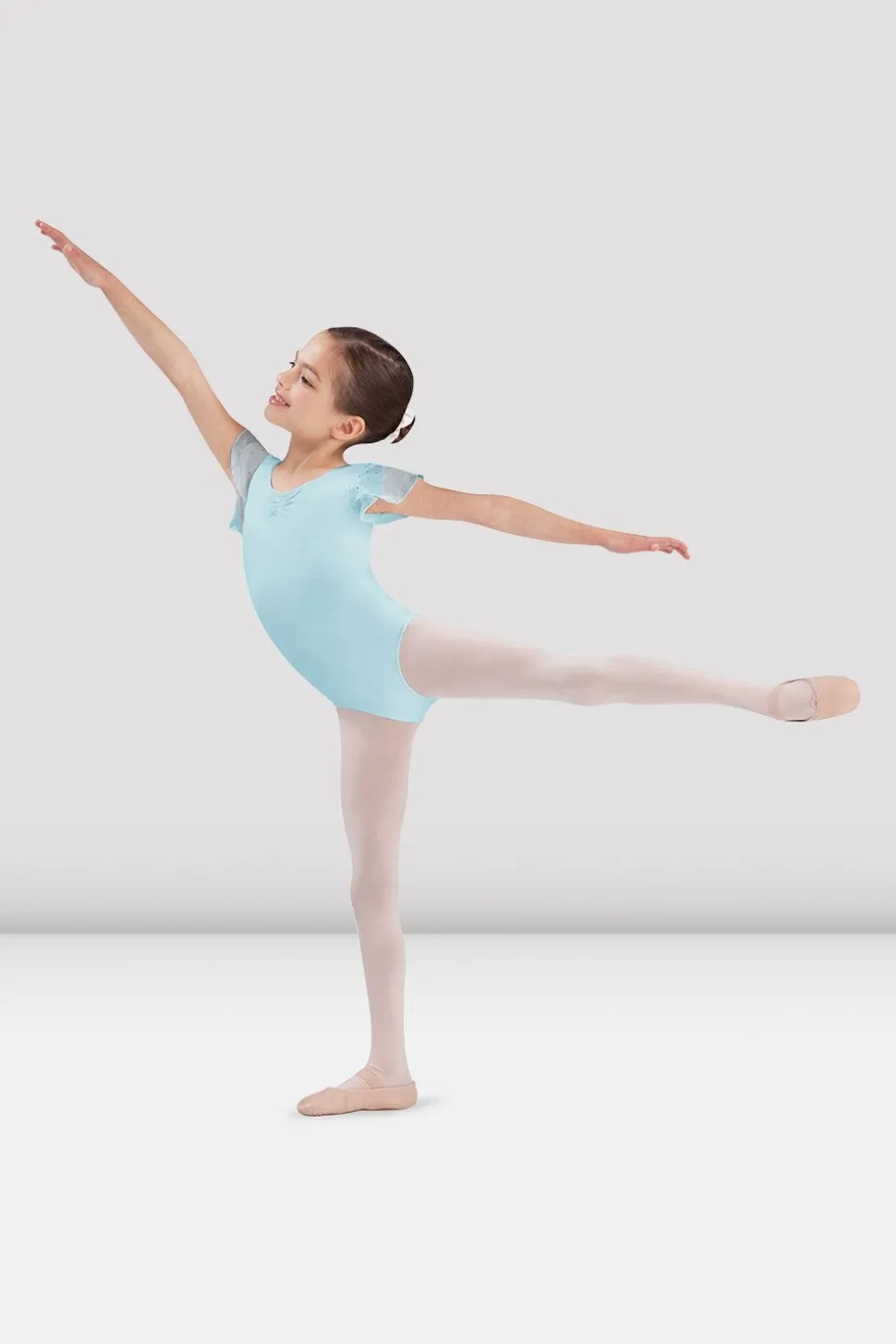 Girls Georgette Sequin Leotard-Bloch Flash Sale