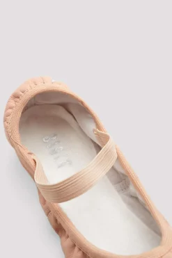 Girls Giselle Leather Ballet Shoes-Bloch Clearance