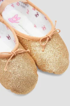 Girls Glitterdust Ballet Shoes-Bloch Outlet
