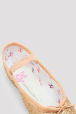 Girls Glitterdust Ballet Shoes-Bloch Outlet