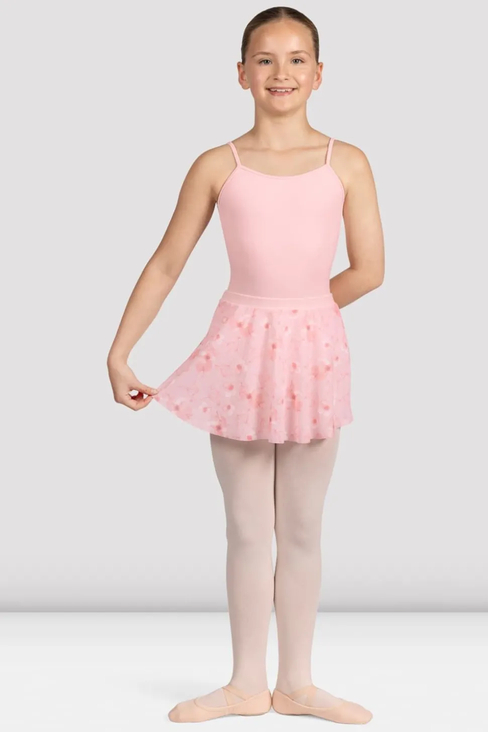 Girls Grace Floral Mesh Skirt-Bloch Online