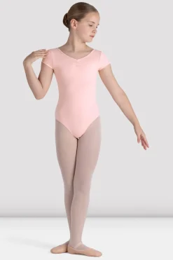 Girls Piper Cap Sleeve Leotard-Bloch Best Sale