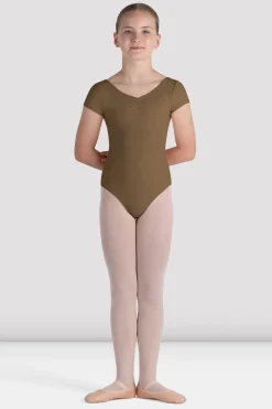 Girls Piper Cap Sleeve Leotard-Bloch Shop