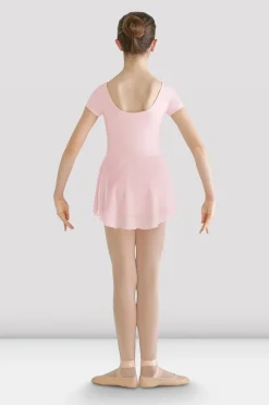 Girls Prisha Short Sleeve Skirted Leotard-Bloch Flash Sale