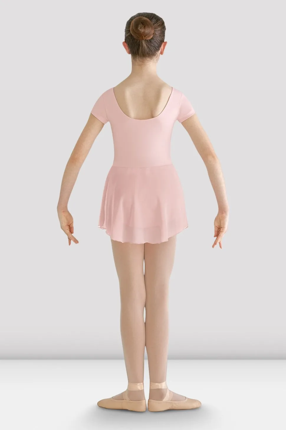 Girls Prisha Short Sleeve Skirted Leotard-Bloch Best Sale