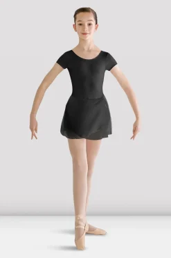 Girls Prisha Short Sleeve Skirted Leotard-Bloch Shop