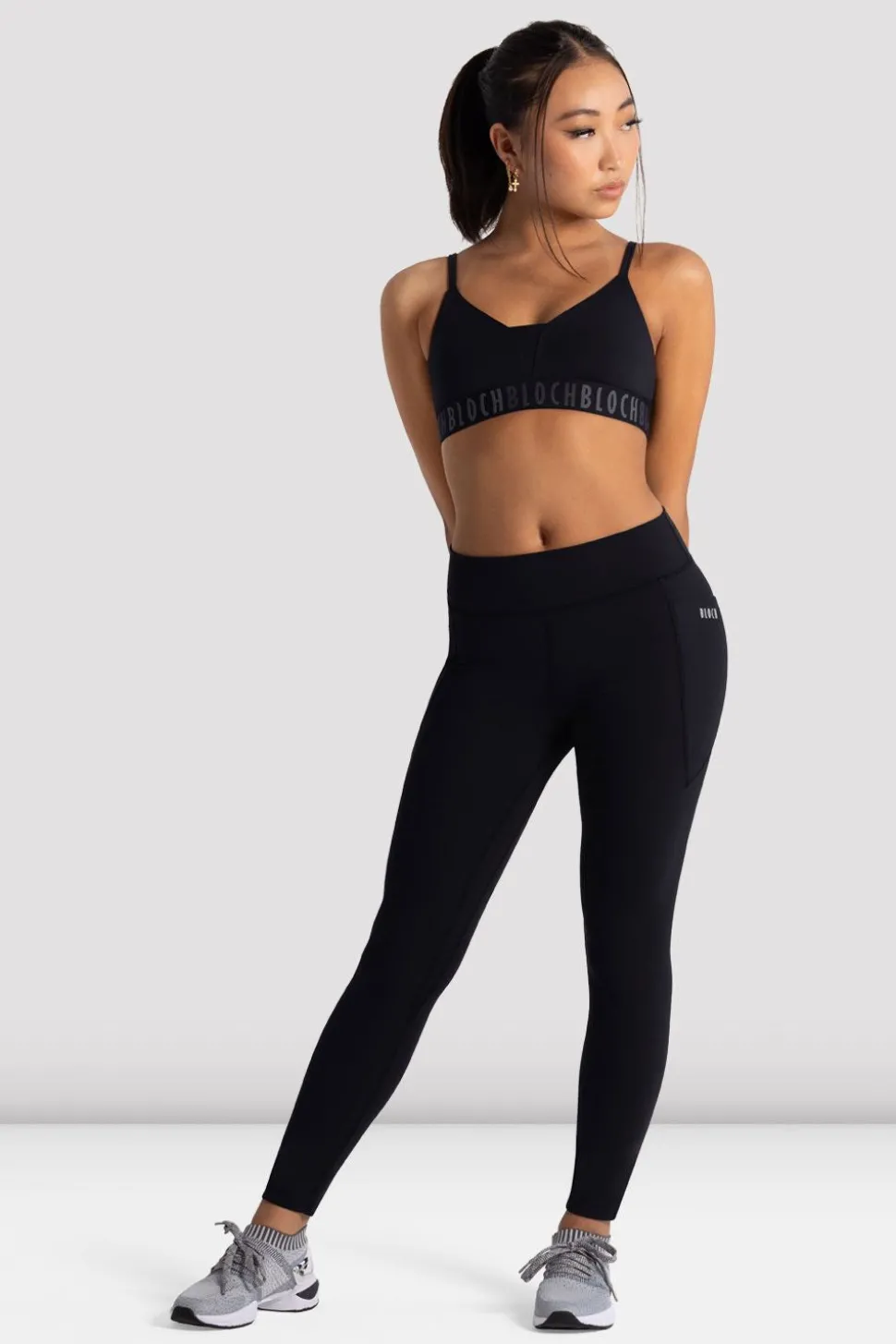 Girls Signature Full Length Legging-Bloch New