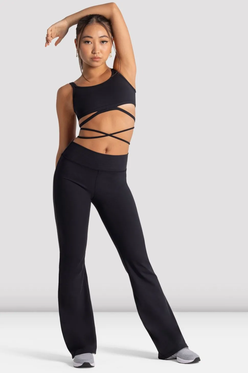 Girls Signature Tie Waist Crop Top-Bloch New