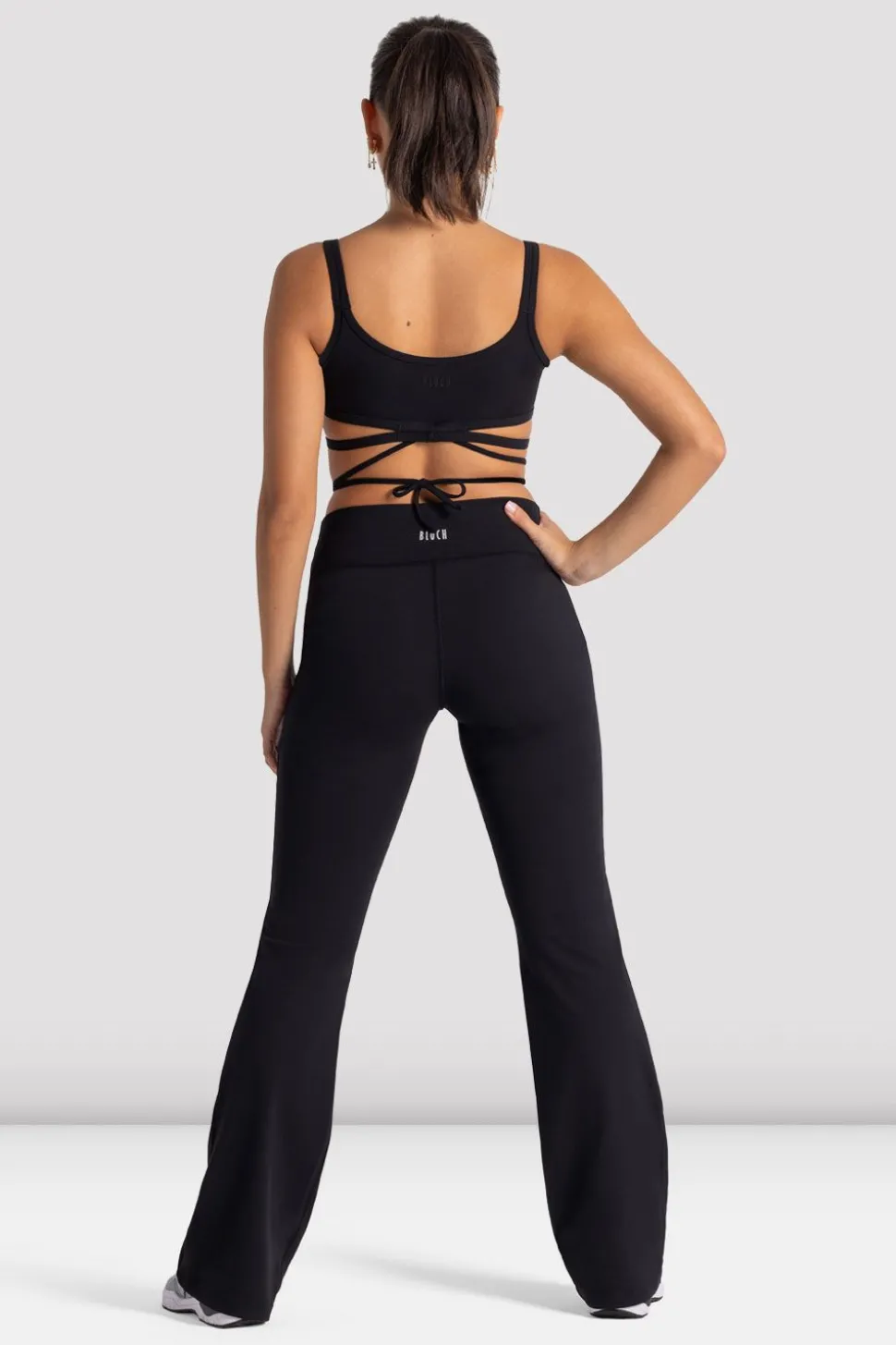 Girls Signature Tie Waist Crop Top-Bloch New