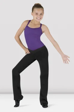 Girls V Front Boot Leg Jazz Pant-Bloch Discount