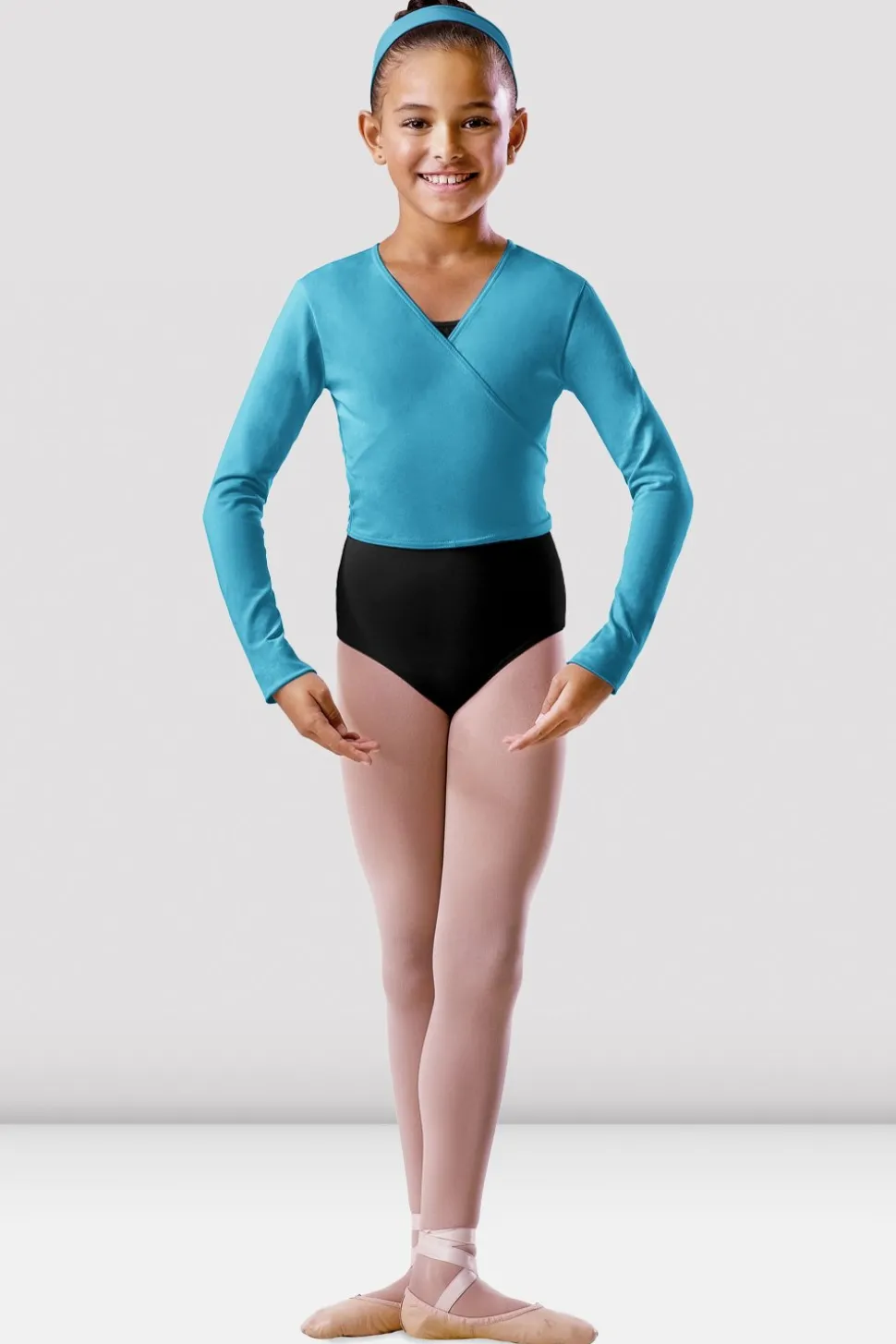 Girls Wrap Top-Bloch Cheap